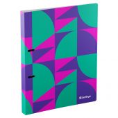 Папка на 2 кольцах Berlingo "Neonometry", А4, 24мм, 600мкм, с рисунком, D-кольца, с внутр. карманом Папка на 2 кольцах Berlingo "Neonometry", А4, 24мм, 600мкм, с рисунком, D-кольца, с внутр. карманом