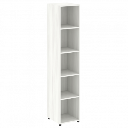 Yalta Стеллаж высокий узкий LT.SU-1 Снежная патина 400*431*1987 Yalta Стеллаж высокий узкий LT.SU-1 Снежная патина 400*431*1987