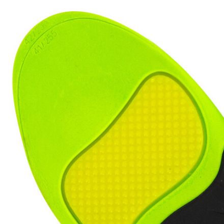 Стельки для кроссовок СПОРТИВНЫЕ КАРКАСНЫЕ, материал PU PRO SPORT, размер RU 40-41 / EU 41-42, с линиями выреза, SHEGRA (ШЕГРА), 700767