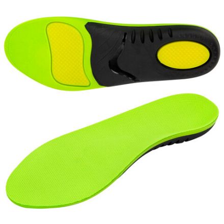 Стельки для кроссовок СПОРТИВНЫЕ КАРКАСНЫЕ, материал PU PRO SPORT, размер RU 40-41 / EU 41-42, с линиями выреза, SHEGRA (ШЕГРА), 700767