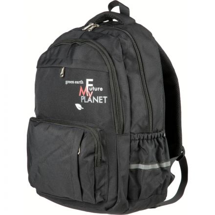 Рюкзак школьный №1School Future черный 45,5х31х14 см