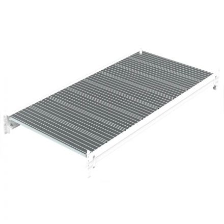 Стеллаж металлический SK6_MZ_SGR-V-15104-2,5 4 яруса 1500х1000, Выс.2500