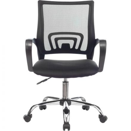 Кресло VB_Бюрократ CH-695NLT/SL ткань черн TW-11/сетка черн TW-01 хром Кресло VB_Бюрократ CH-695NLT/SL ткань черн TW-11/сетка черн TW-01 хром