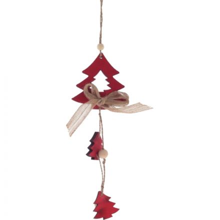 Украшение новогоднее Елка, L8 W0,5 H25 см, 3в., 401781