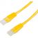 Патч-корд BigTech OPCC021 UTP CCA кат.5e/2м/литой/многожильный (желтый)