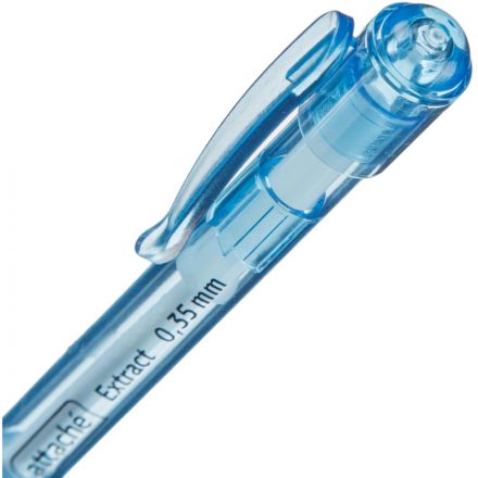 Ручка шариковая автомат. Attache Extract,с манж,0,35мм,синяя