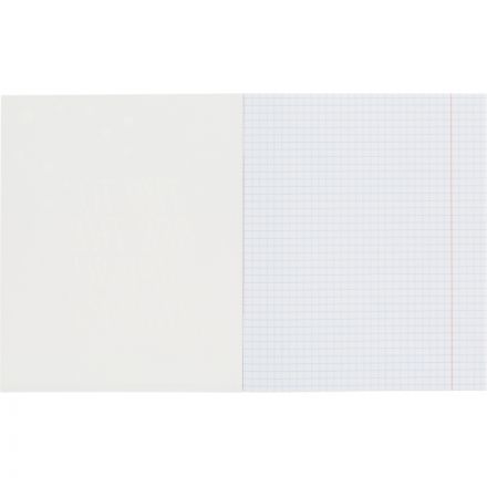 Тетрадь общая А5 48л №1School Magic stars фиол.,клет,скреп, ВД-лак