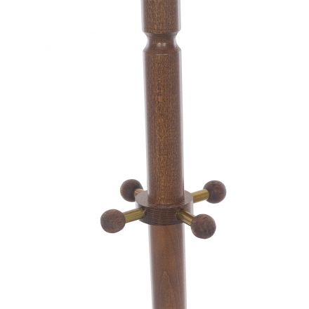 Вешалка напольная Leset Галант-3, Орех