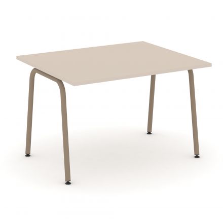 Estetica Стол переговорный ES.PRG-1.2-K Капучино/Латте металл 1180*980*750