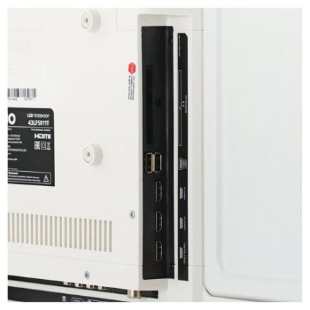 Телевизор ASANO 43LF5011T, 43" (108 см), 1920x1080, FHD, 16:9, Салют ТВ, Wi-Fi, белый