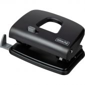 Дырокол Attache Perform до 25 листов, блокиратор,линейка,пластик, черный Дырокол Attache Perform до 25 листов, блокиратор,линейка,пластик, черный
