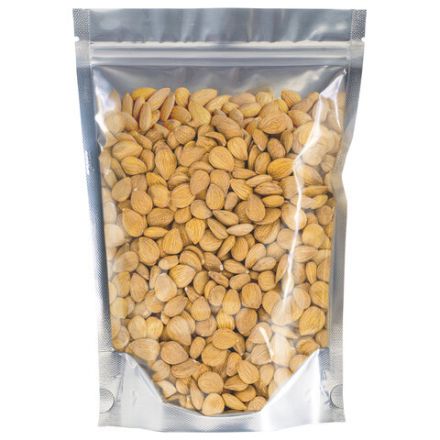 Пакеты дой-пак с замком ZIP LOCK, металлизированная + прозрачная стенка, 160х240 + 40 мм, КОМПЛЕКТ 100 штук, 70 мкм, BRAUBERG, 700685