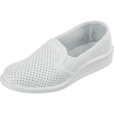 Туфли Таня жен.нат.кожа белые(р.36)(235) (55-01/55110108)