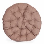 23/01 Матрац для кресла "Папасан" экошерсть, коричневый, 1811-5