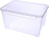 Ящик 555х390х290 46л. "Кристал"  прозрачный