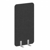 R-line soft Перегородки на металлических опорах на фетровых подпятниках AP.F-80-150 Romeo 12/Серый металл 800*18*1500