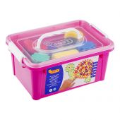 Краски пальчиковые JOVI, 06 цветов, 750г, с аксессуарами, пластиковый контейнер Краски пальчиковые JOVI, 06 цветов, 750г, с аксессуарами, пластиковый контейнер