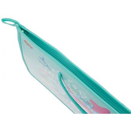 Папка для тетрадей №1School Русалка А4 на молн с ручкам,пластик, 45мм,ПТ-15