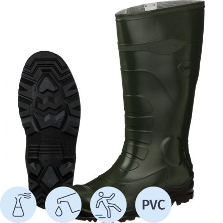 Сапоги ПВХ мужские оливковые (размер 43)