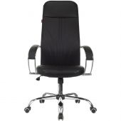 Кресло VB_EChair 655LT SL/TPU черный экокожа крестов. хром Кресло VB_EChair 655LT SL/TPU черный экокожа крестов. хром