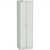 Шкаф хозяйственный MZ_ШМ-У (1850) 22- 530 2 двер RAL7035 серый