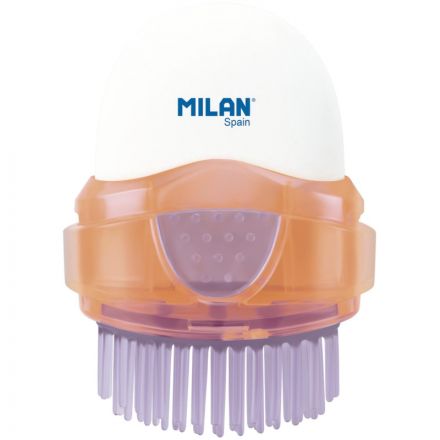 Ластик Milan CAPSULE New Look пласт.держатель,с кист,синт.каучук 4900116LK2