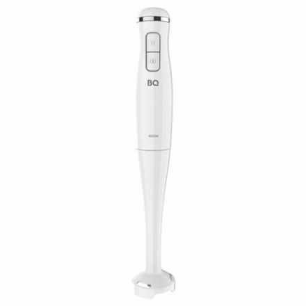 Блендер погружной BQ (БИ-КЬЮ) HB401P, 600 Вт, 2 скорости, 1 насадка, белый, 86189888
