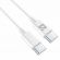 Кабель USB Type-C-Type-C, 60 Вт, белый, 2 м, DEFENDER F182, 87538