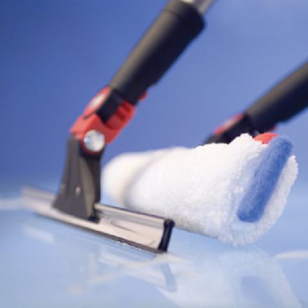 Щетка для мытья окон VILEDA "Эволюшн" + шубка из микрофибры, ширина 35 см (без черенка), 100812 Щетка для мытья окон VILEDA "Эволюшн" + шубка из микрофибры, ширина 35 см (без черенка), 100812