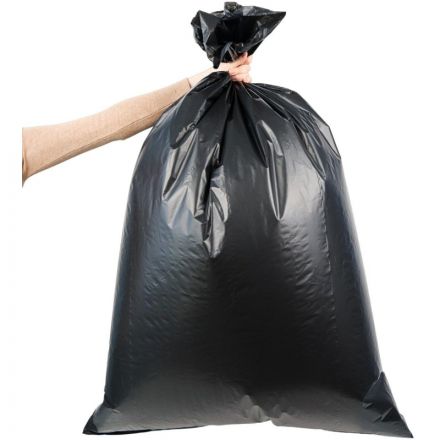 Мешки для мусора ПВД Элементари 240л 80мкм 10шт/рул черные 88х125см