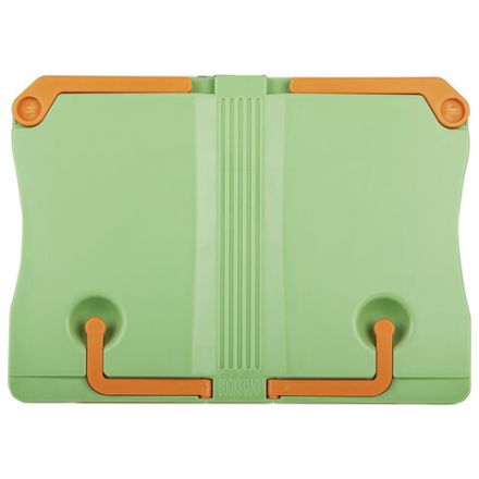 Подставка для книг и учебников ЮНЛАНДИЯ, регулируемый наклон, ABS-пластик, светло-зеленая, 237898 Подставка для книг и учебников ЮНЛАНДИЯ, регулируемый наклон, ABS-пластик, светло-зеленая, 237898