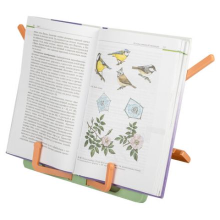 Подставка для книг и учебников ЮНЛАНДИЯ, регулируемый наклон, ABS-пластик, светло-зеленая, 237898 Подставка для книг и учебников ЮНЛАНДИЯ, регулируемый наклон, ABS-пластик, светло-зеленая, 237898