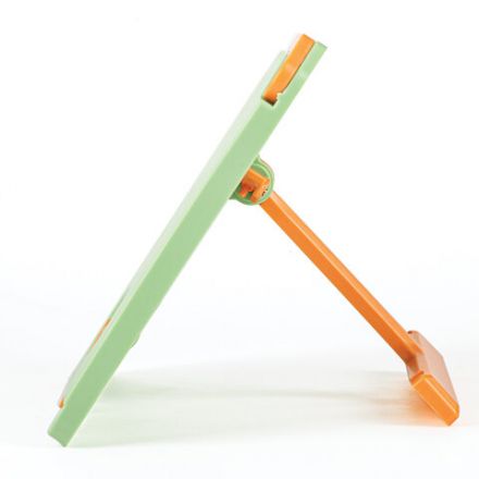 Подставка для книг и учебников ЮНЛАНДИЯ, регулируемый наклон, ABS-пластик, светло-зеленая, 237898 Подставка для книг и учебников ЮНЛАНДИЯ, регулируемый наклон, ABS-пластик, светло-зеленая, 237898