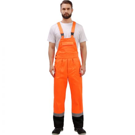 Костюм летний муж. лд01-КПК оранж./черн. (р.60-62) 182-188