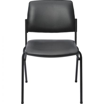 Стул UA_ISIT  черный каркас / кз черный V-4