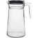 Кувшин СИТИ 2000 мл, серая пластиковая крышка,стекло, 6шт/уп