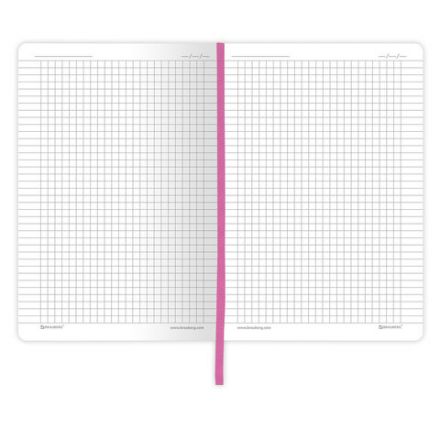 Блокнот А5 (143x210 мм), BRAUBERG VISTA "Ultraviolet", под кожу, гибкий, 80 л., 112061