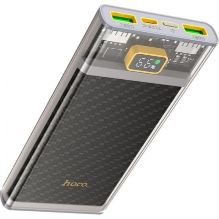 Внешний аккумулятор Hoco J103 DISCOVERY EDITION GRAY 10000mAh 2xUSB-A/USB-C