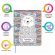 Дневник 1-4 класс 48 л., кожзам (твердая с поролоном), печать, аппликация, ЮНЛАНДИЯ, "ЛАМА", 105478