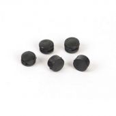 Пломба пластиковая диаметр 10 мм без металлической вставки (1 кг, 2500 штук в упаковке)