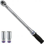 Ключ динамометрический EXACT, 1/2, 40-200Нм, футляр, KING TONY Р34462-1DG