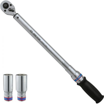 Ключ динамометрический EXACT, 1/2, 40-200Нм, футляр, KING TONY Р34462-1DG