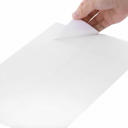 Этикетка самоклеящаяся 105х57 мм, 10 этикеток, белая, 80 г/м2, 50 листов, STAFF BASIC, 115647 Этикетка самоклеящаяся 105х57 мм, 10 этикеток, белая, 80 г/м2, 50 листов, STAFF BASIC, 115647