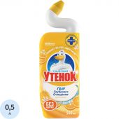 Средство для сантехники Туалетный Утенок чистящее ср-во Цитрусовый 500мл