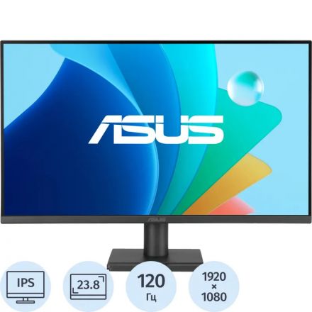 Монитор Asus 23.8 VA249QG IPS FHD,1ms,300cd,120Hz,D-sub,HDMI,DP,Speakers Монитор Asus 23.8 VA249QG IPS FHD,1ms,300cd,120Hz,D-sub,HDMI,DP,Speakers
