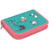 Пенал 1 отделение, 200*140*40 Berlingo "Kittens green", 2 откидные секции, полиэстер Пенал 1 отделение, 200*140*40 Berlingo "Kittens green", 2 откидные секции, полиэстер