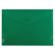 Папка-конверт с кнопкой прозрачная А4 BRAUBERG UNIVERSAL, до 100 листов, зеленая, 0,15 мм, 273074