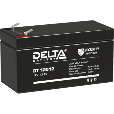 Батарея для ИБП Delta DT 12012 12В/1.2Ah, F1 (97x44x53мм)