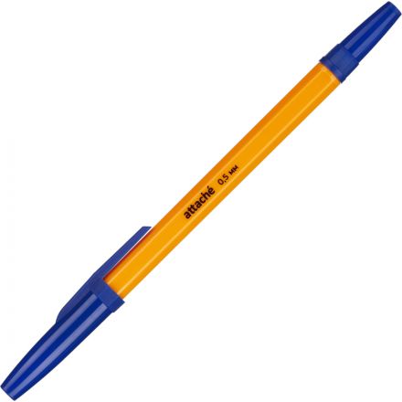 Ручка шариковая неавтомат. Attache Economy оранж.корп. синий стерж Ручка шариковая неавтомат. Attache Economy оранж.корп. синий стерж