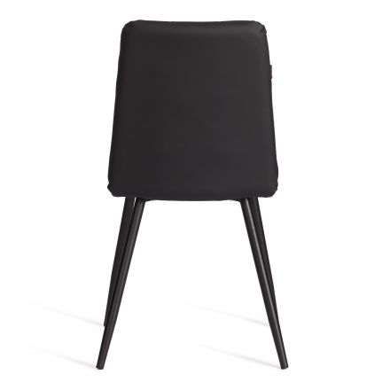 Стул обеденный Asti TREND, экокожа, черная, 47х54х86 см